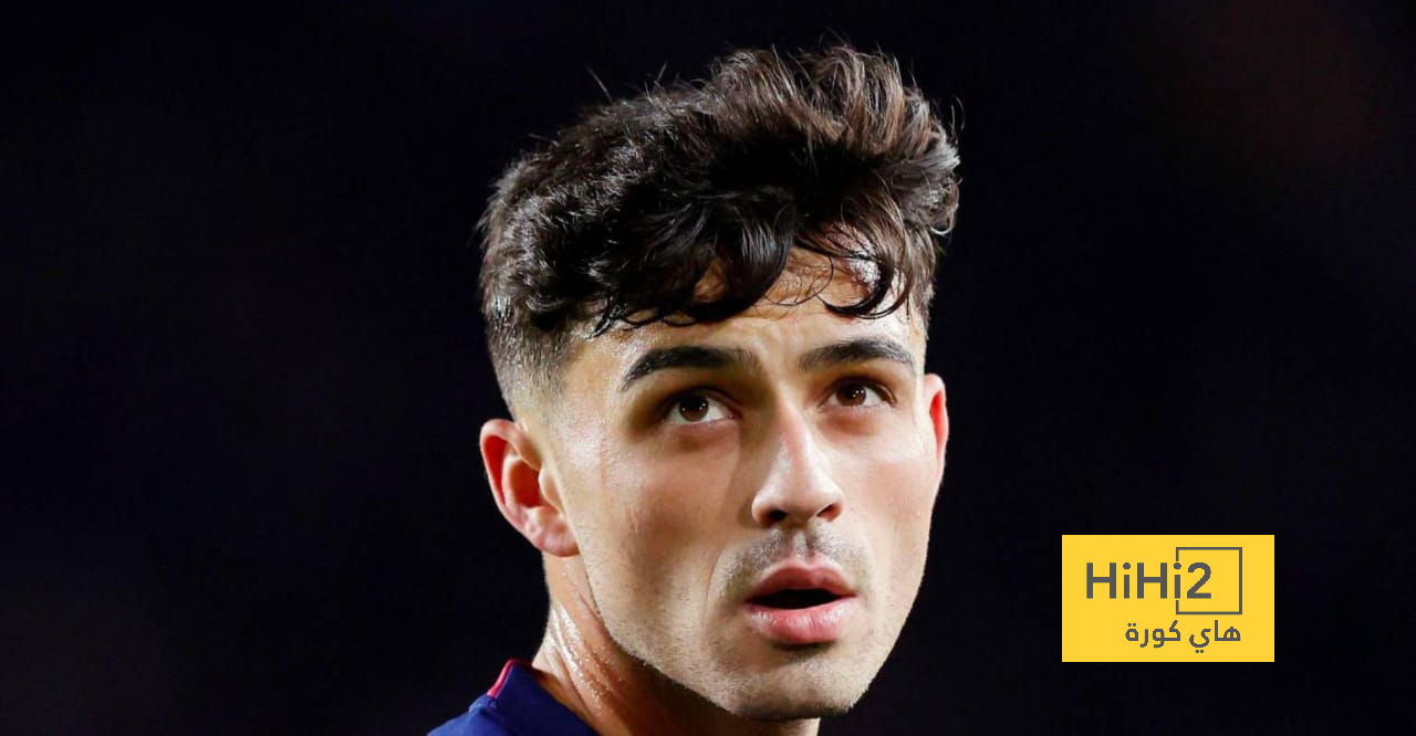 أرقام بيدري أمام أتليتكو مدريد