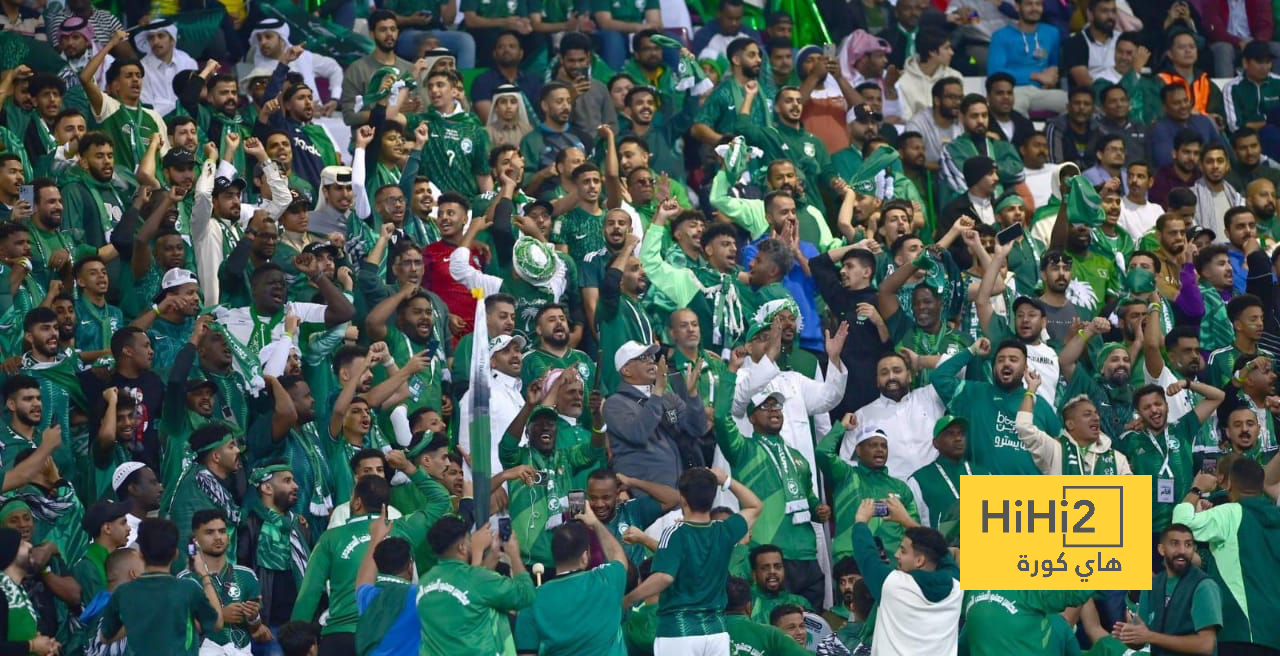 فيديو: صخب الجمهور السعودي في مدرجات ملعب مباراة قيرغيزستان