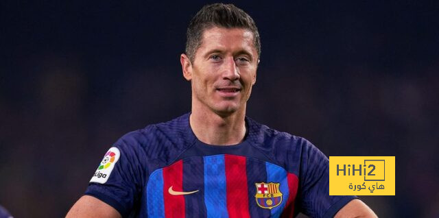 أرقام ليفاندوفسكي مع برشلونة هذا الموسم قبل مواجهة نابولي