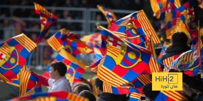 جماهير برشلونة تتوافد على ملعب مونتجويك قبل مواجهة خيتافي