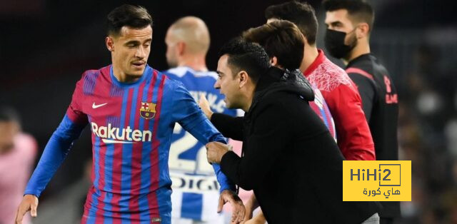 كوتينيو يعلق على قرار رحيل تشافي عن برشلونة