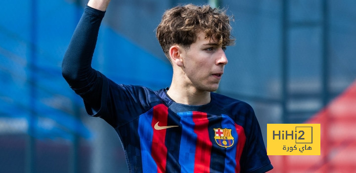 وجه جديد في تدريبات برشلونة