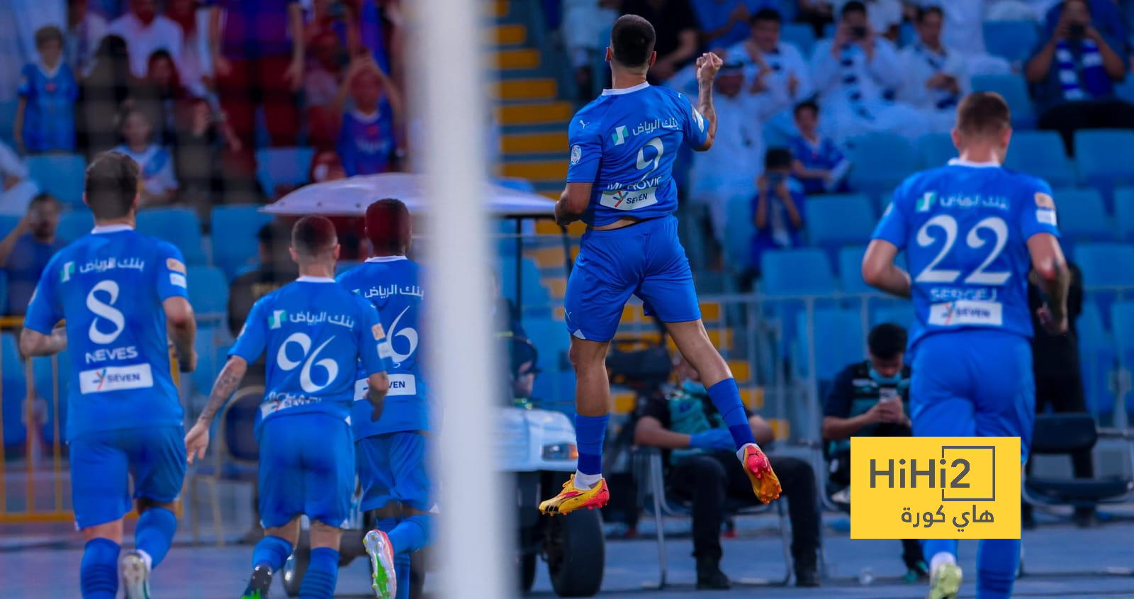 عدد الحضور الجماهيري في مباراة الهلال والحزم