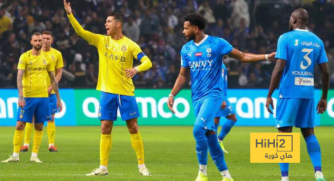 بدلاء النصر أمام الهلال