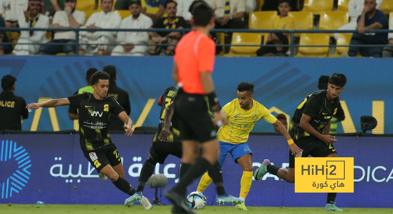 النصر يحسم شوط الكلاسيكو الأول