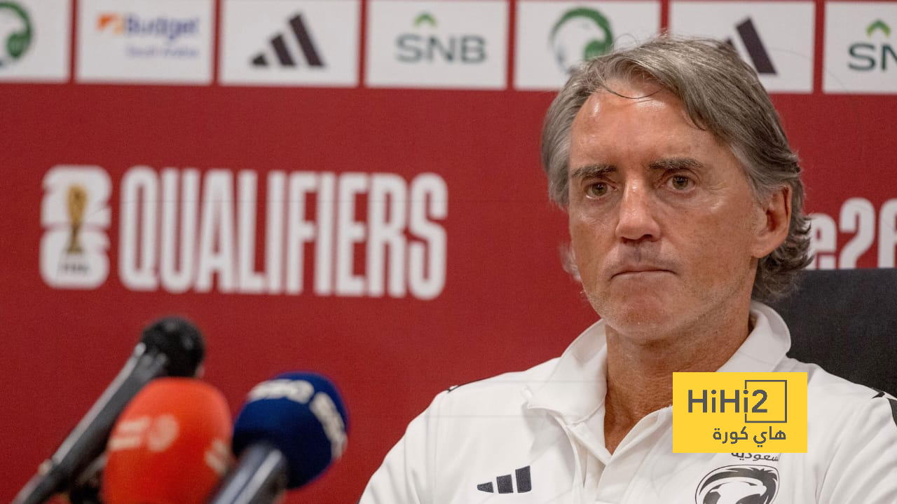 مانشيني يكشف سر استبعاد ثنائي الاتحاد أمام باكستان