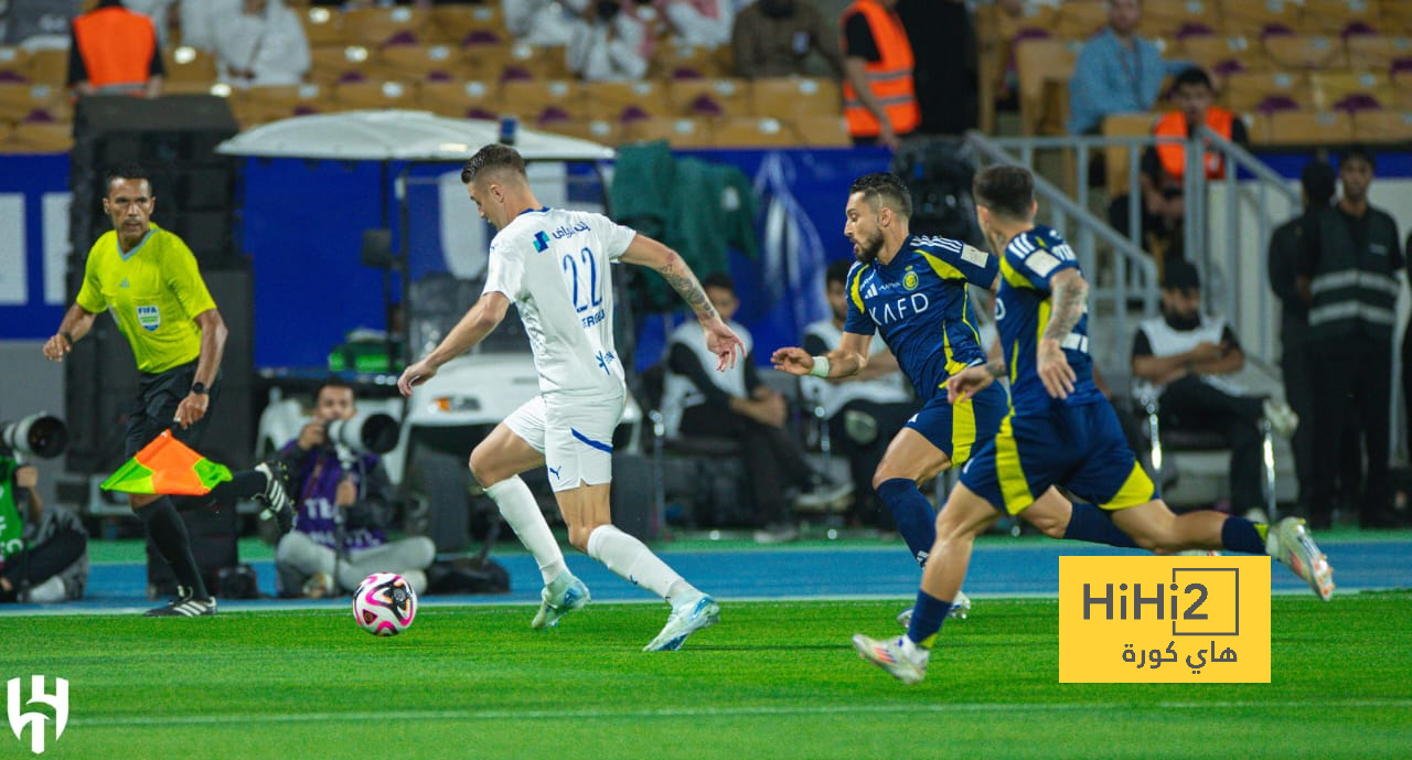 تقييم تيليس في شوط الهلال والنصر