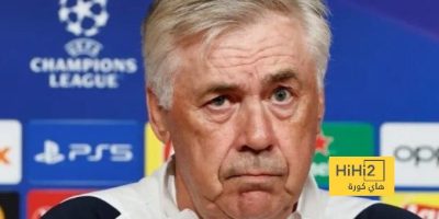تقييم أنشيلوتي لأداء لاعبي ريال مدريد في مباراة خيتافي