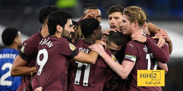 ترتيب الدوري الإنجليزي بعد فوز مانشستر سيتي على ايبسويتش تاون
