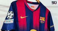 أول صور لقميص برشلونة الأساسي في الموسم المقبل