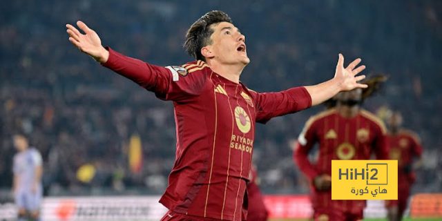 الرسم التكتيكي لتشكيلة روما ضد أتلتيك بيلباو في الدوري الأوروبي