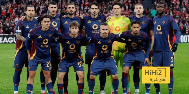 تقييم لاعبو روما و أتلتيك بيلباو في الشوط الأول