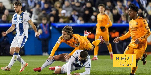 لاعب ليغانيس يشتكي من التحكيم في مباراة ريال مدريد
