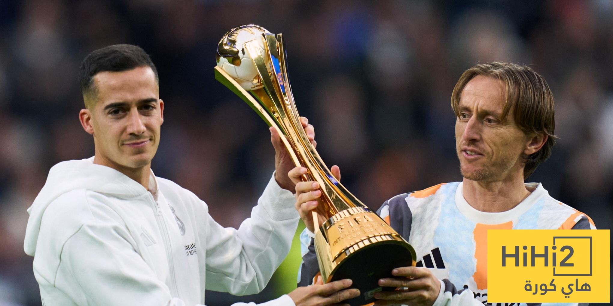 خطة ريال مدريد مع مودريتش وفاسكيز