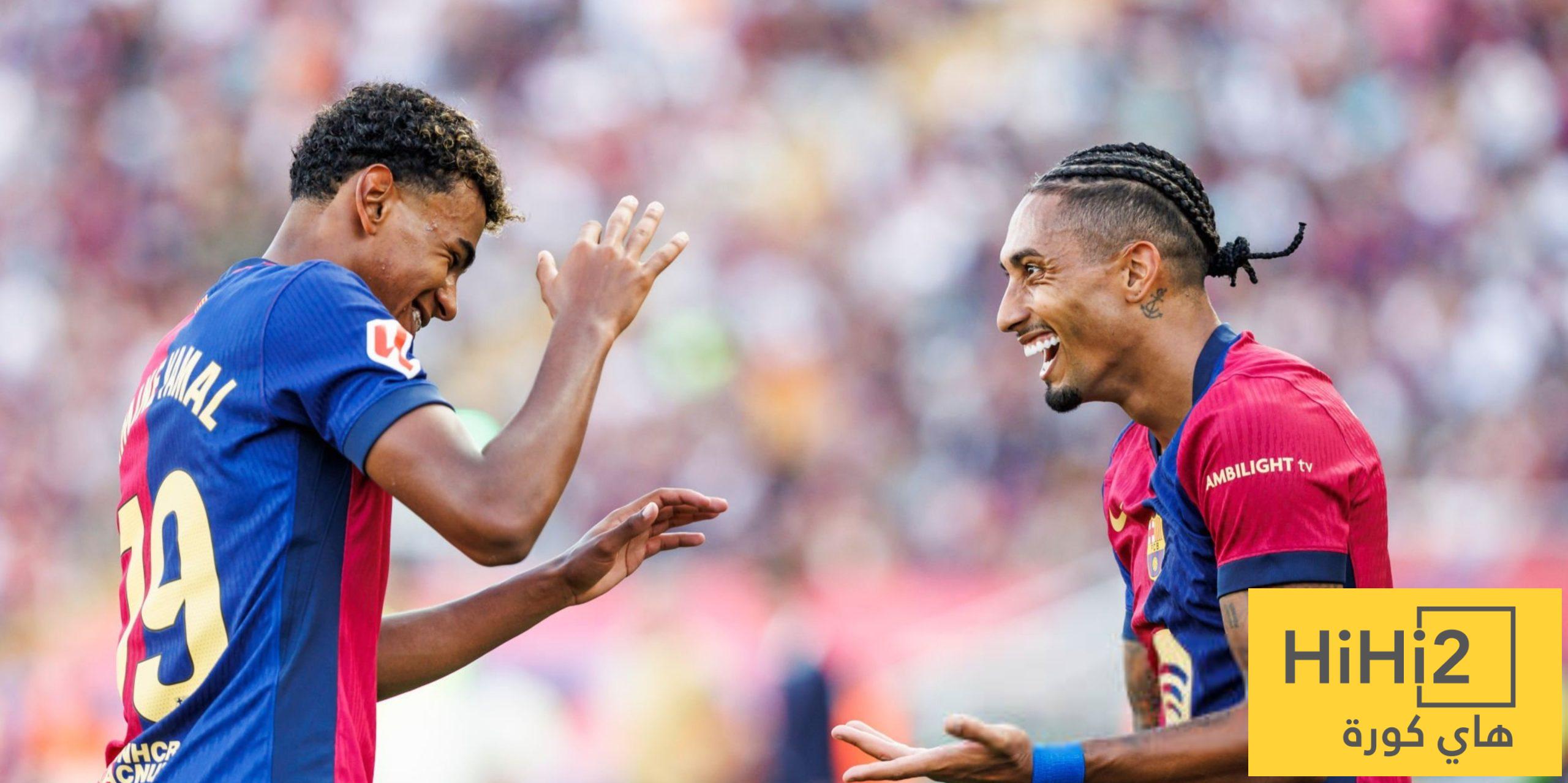 أكثر لاعبي برشلونة صناعة للأهداف في الدوري قبل مواجهة بلد الوليد