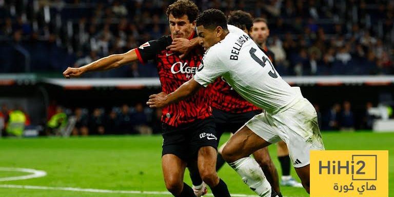 احصائيات الشوط الأول من مباراة ريال مدريد و مايوركا