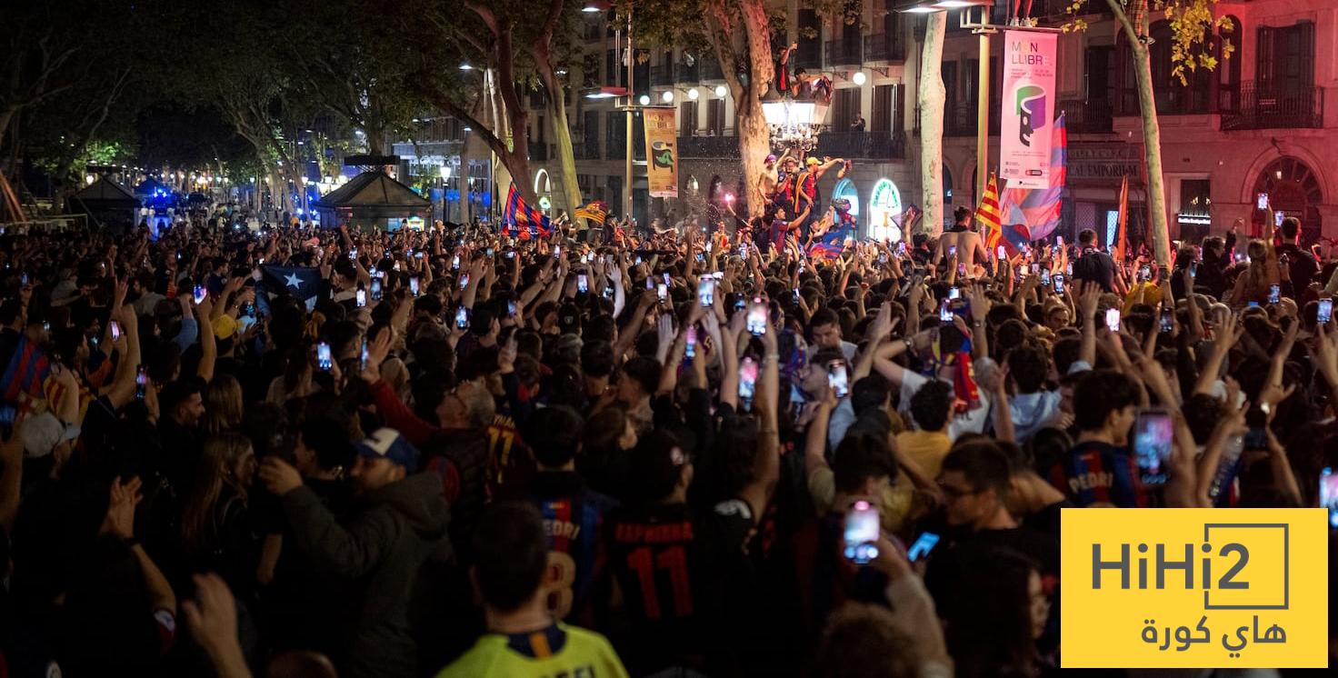 برشلونة يحتفل بثلاثية المجد: تفاصيل مسار موكب الأبطال