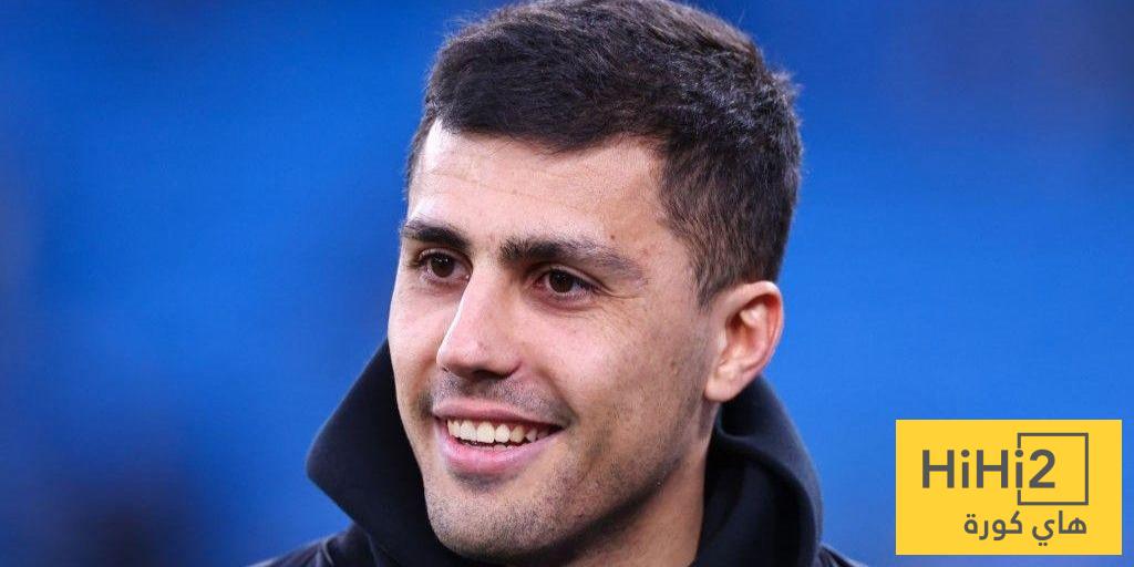 خبر سار في مانشستر سيتي بشأن رودري