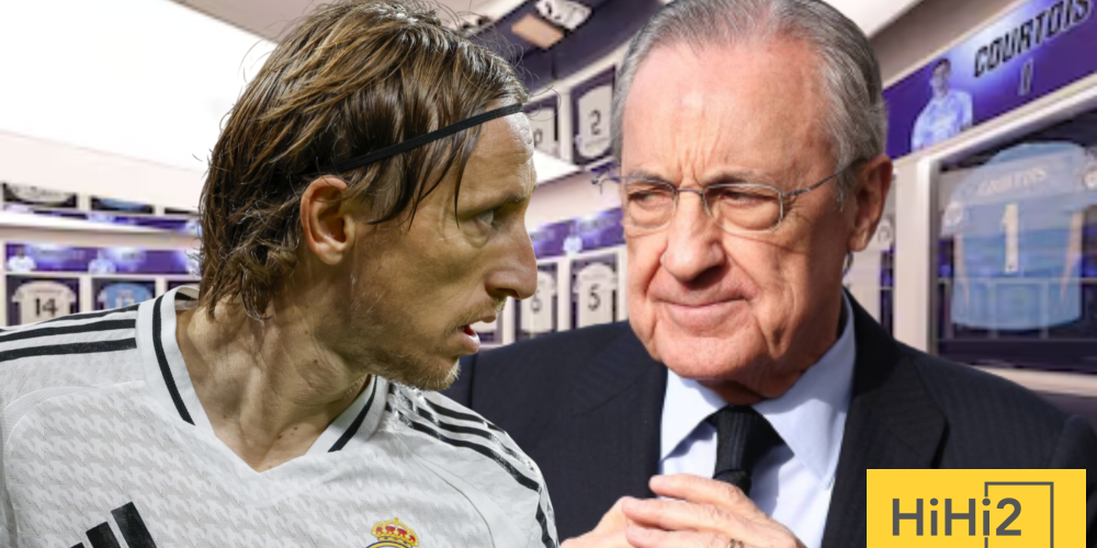 الطلب الأخير من بيريز لـ مودريتش في غرفة الملابس