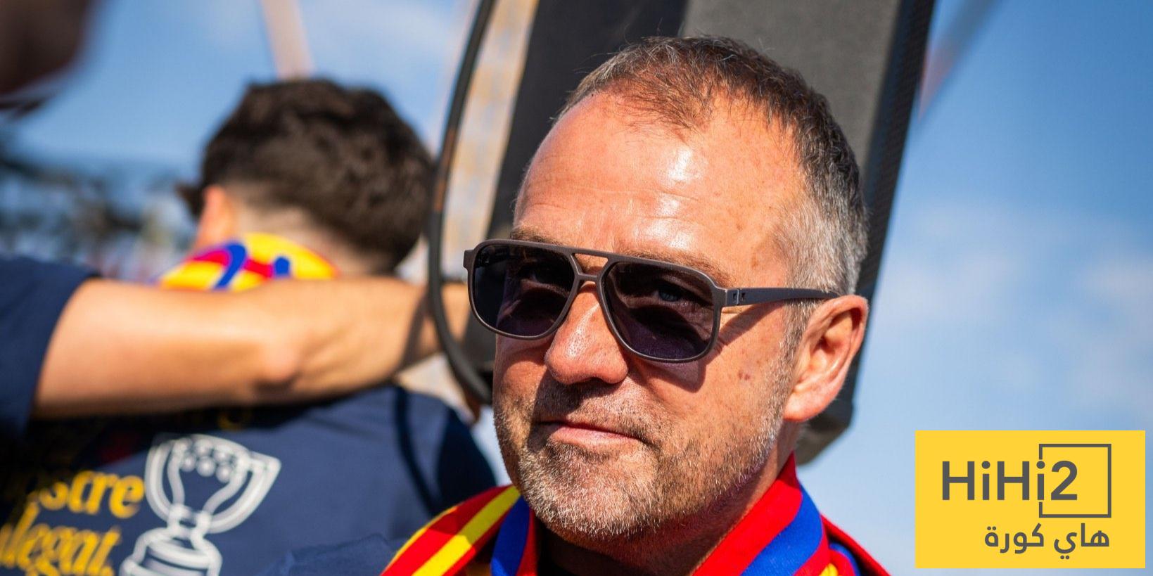 فليك يحدد هدفه الأكبر مع برشلونة