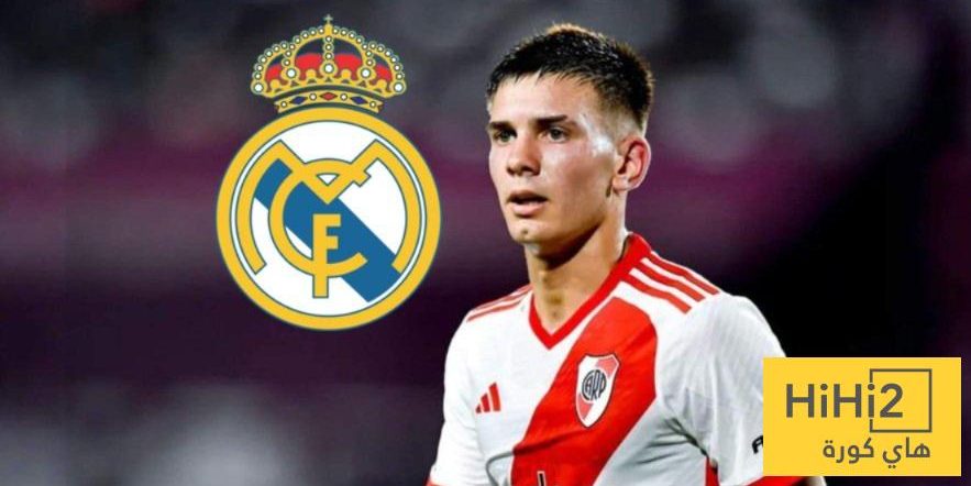 ريال مدريد يتوصل لاتفاق نهائي مع ريفر بليت لضم ماستانتونو