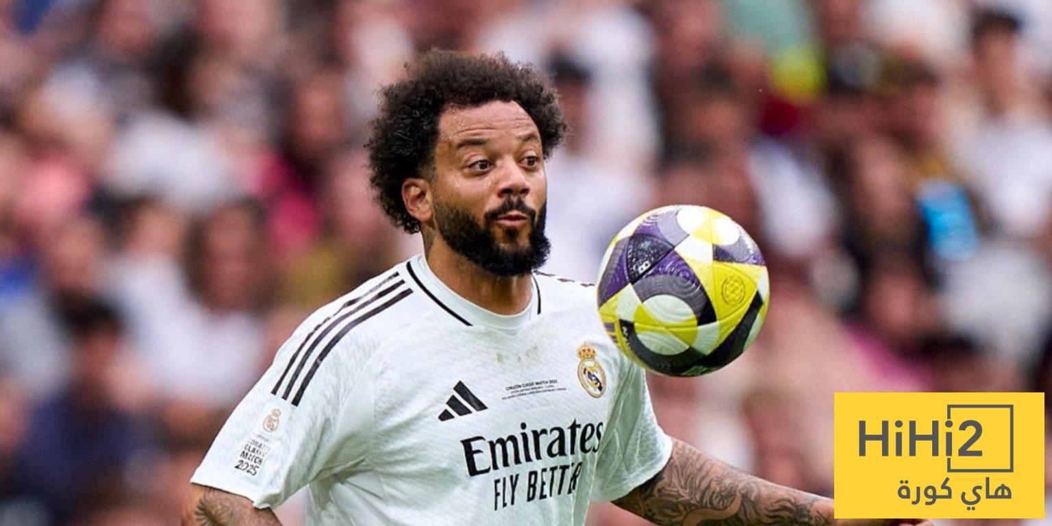 مارسيلو يختار الأفضل بين نجوم ريال مدريد وبرشلونة