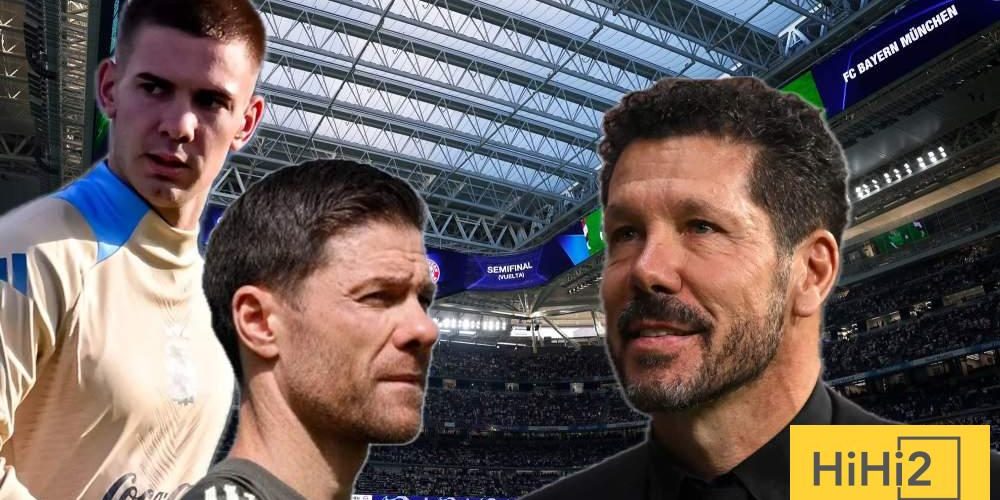 تعليق سيميوني على مستقبل ألونسو وماستانتونو مع ريال مدريد