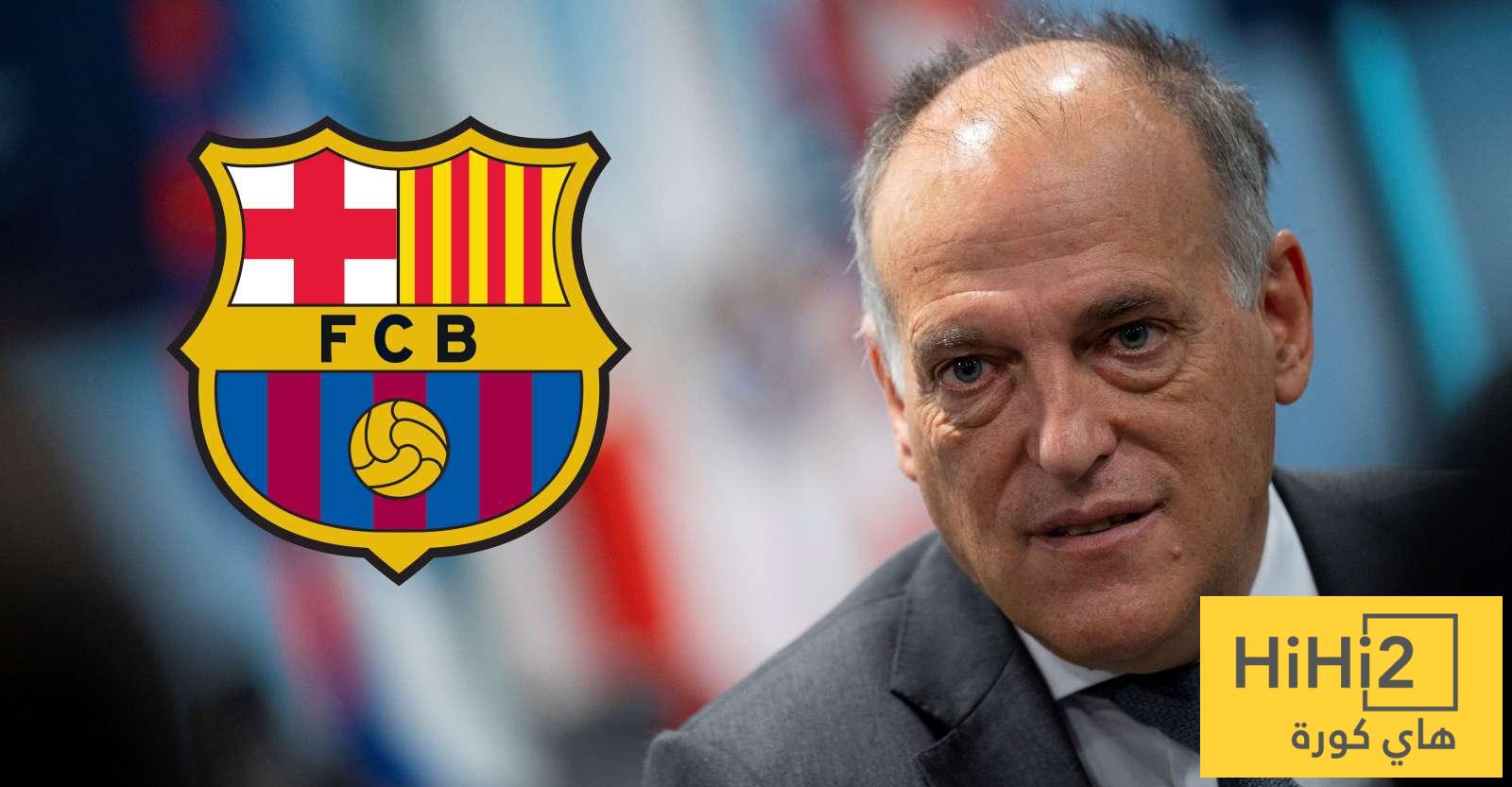 خافيير تيباس “يكذب” برشلونة لا يزال تحت قاعدة 1:1