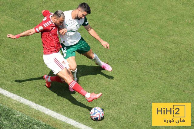 تقييم لاعبي الأهلي و بالميراس في المباراة