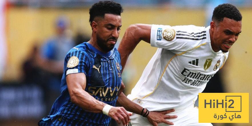 ترتيب مباراة الهلال وريال مدريد ضمن الأعلى حضورًا في المونديال