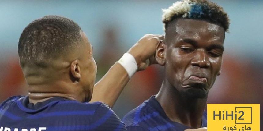 مبابي يهنئ بوجبا على انتقاله لناديه الجديد.. صورة