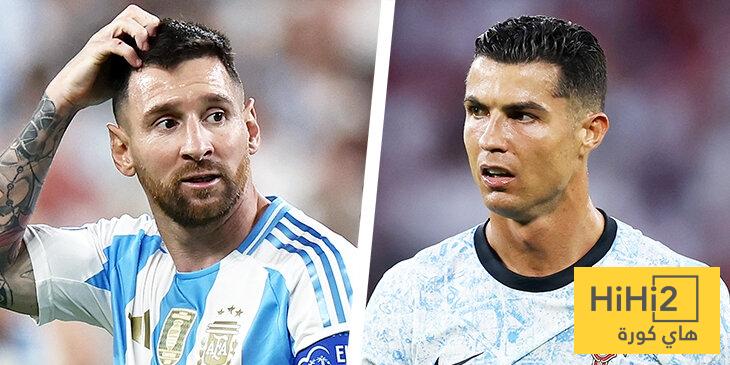 صورة تؤكد تفوق رونالدو الكبير على ميسي!