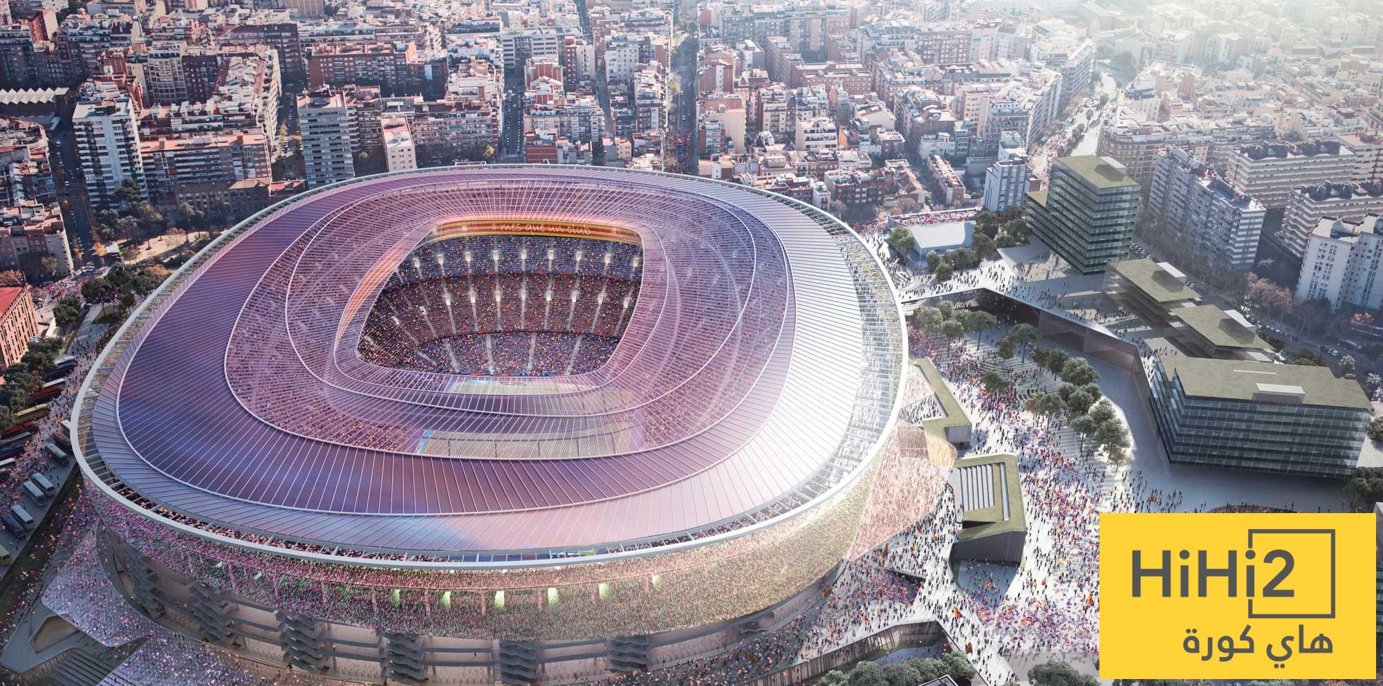 كم تبلغ أرباح برشلونة من مشروع إسباي بارسا؟