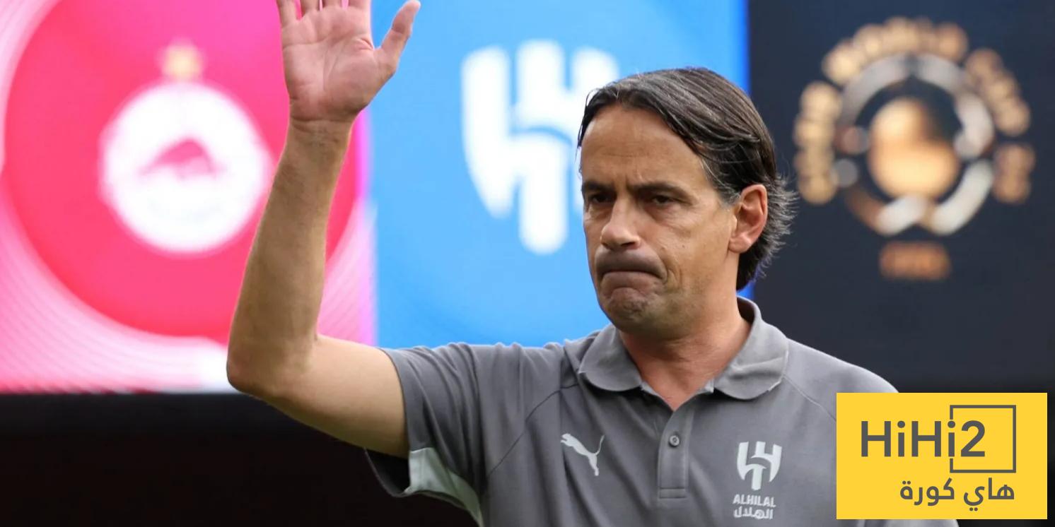 إنزاغي يرفع مطالبه لإدارة الهلال