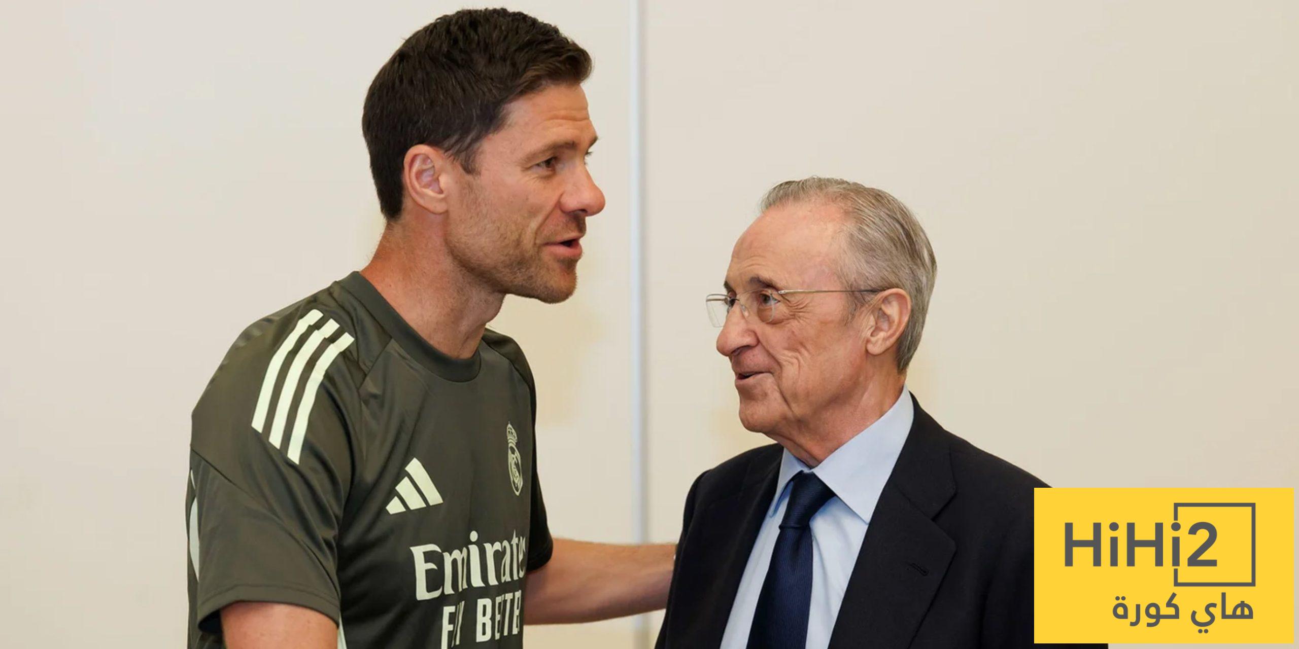 عاجل : إدارة ريال مدريد ستدعم تشابي في أي قرار ضد المتخاذلين