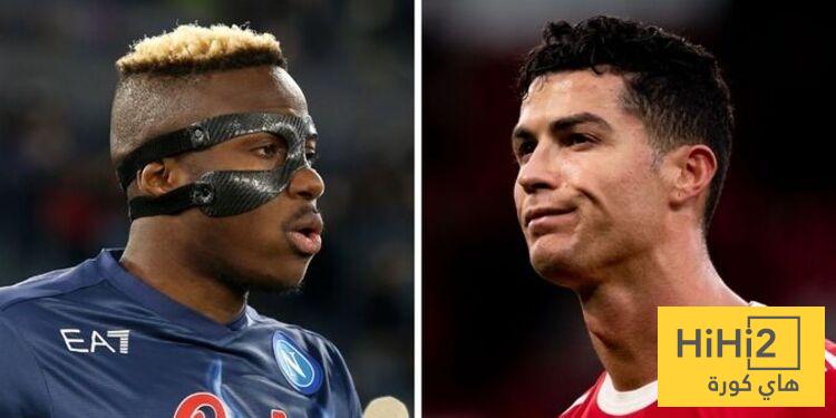 وسط محاولات الهلال .. رونالدو يتدخل لإقناع أوسيمين بالنصر!