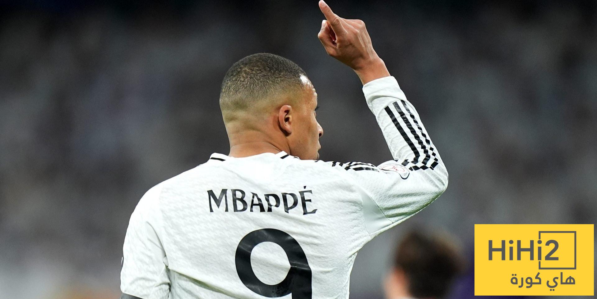 في الكورة : أرقام كيليان مبابي في موسمه الأول مع ريال مدريد