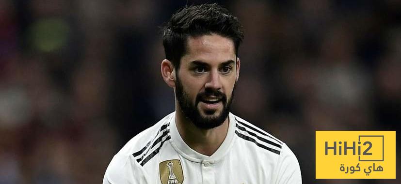 ايسكو يعترف بمسؤوليته عن الفشل في ريال مدريد!
