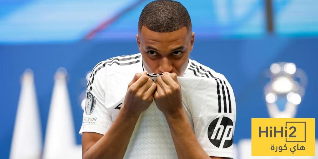 مبابي يحتفل بمرور عام على انضمامه لريال مدريد
