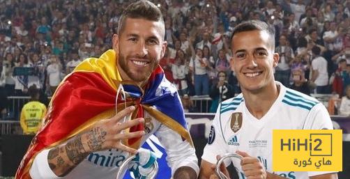 رسالة راموس لـ فاسكيز بعد اعلان رحيله رسميا عن ريال مدريد
