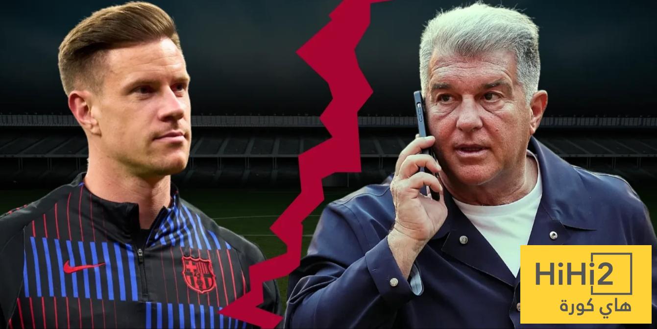 برشلونة يترقب قرار تير شتيغن