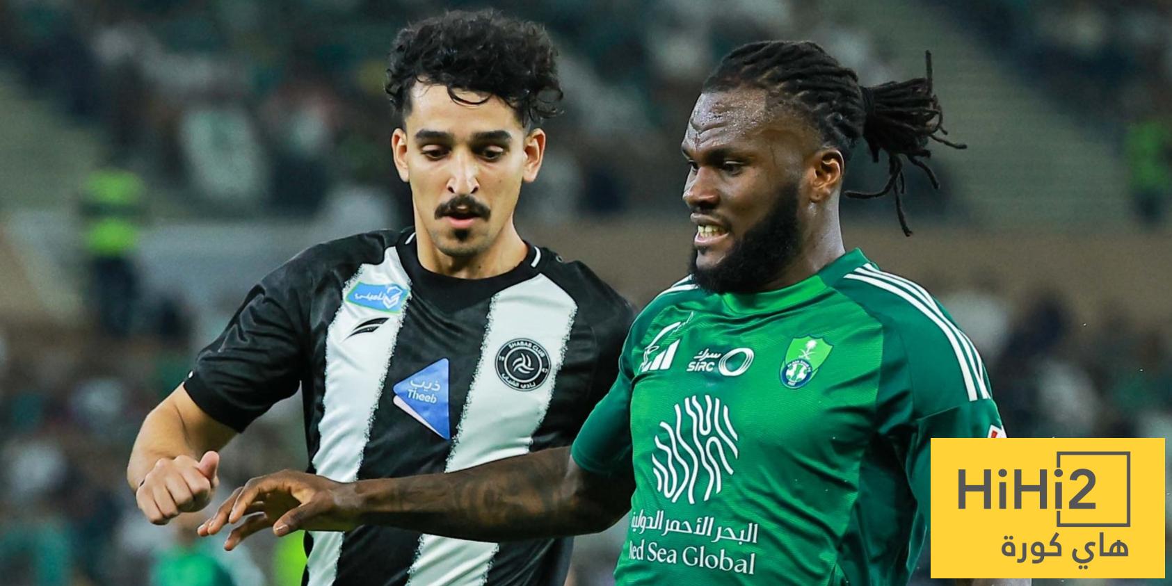 ثمن انتقال نجم الاتفاق إلى الأهلي