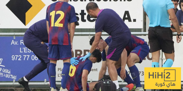 روجر مارتينيز يتعرض لاصابة قوية في أول مباراة له مع برشلونة