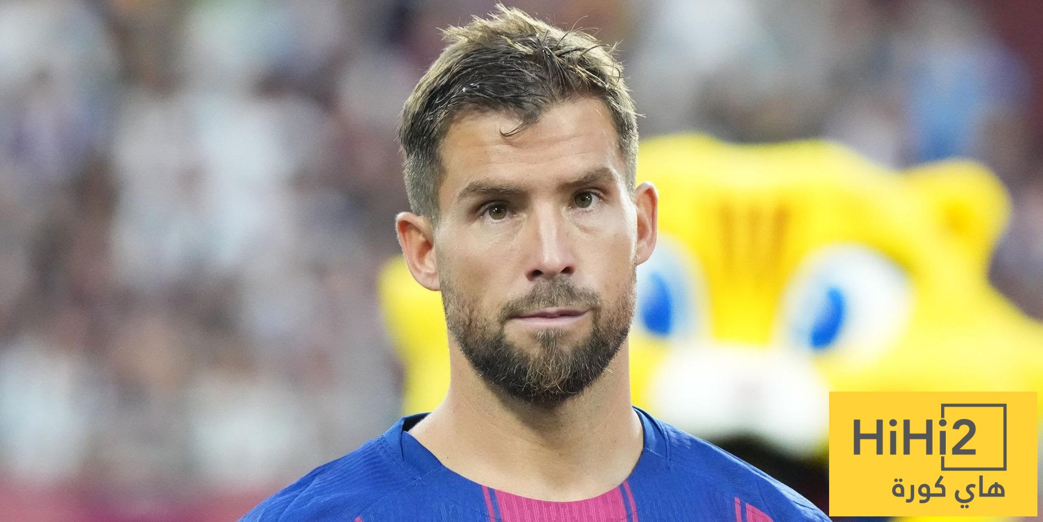 إينيغو مارتينيز يودع برشلونة قبل التوجه إلى النصر السعودي