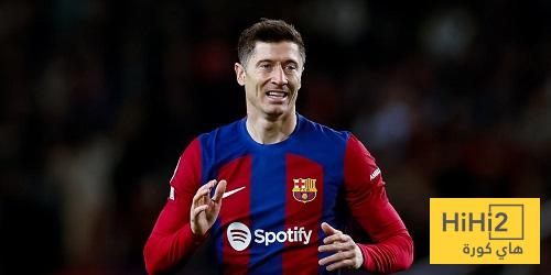 ليفاندوفسكي خارج حسابات برشلونة أمام مايوركا بسبب الإصابة