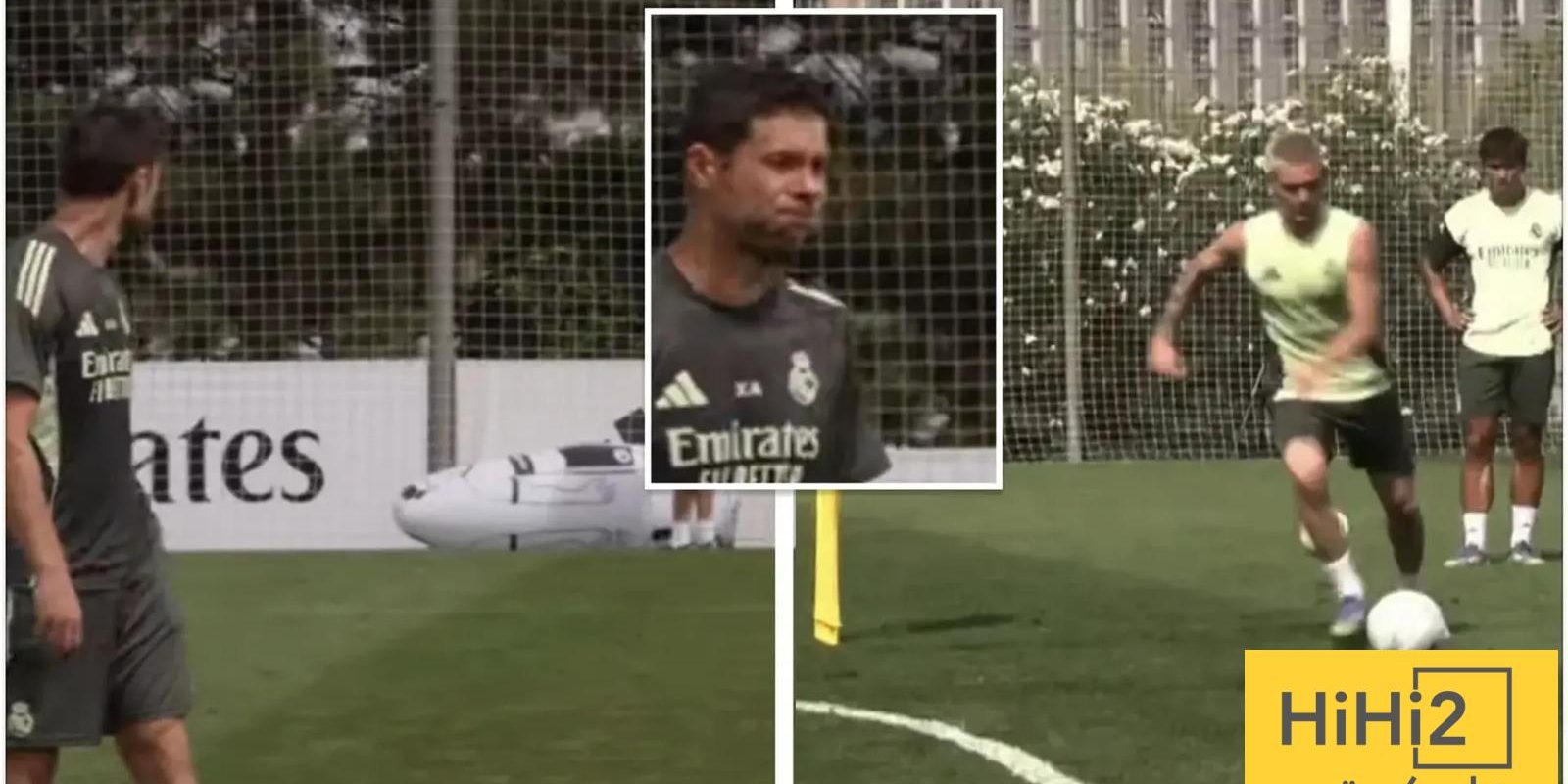 رد فعل ألونسو على هدف ماستانتونو في التدريبات!