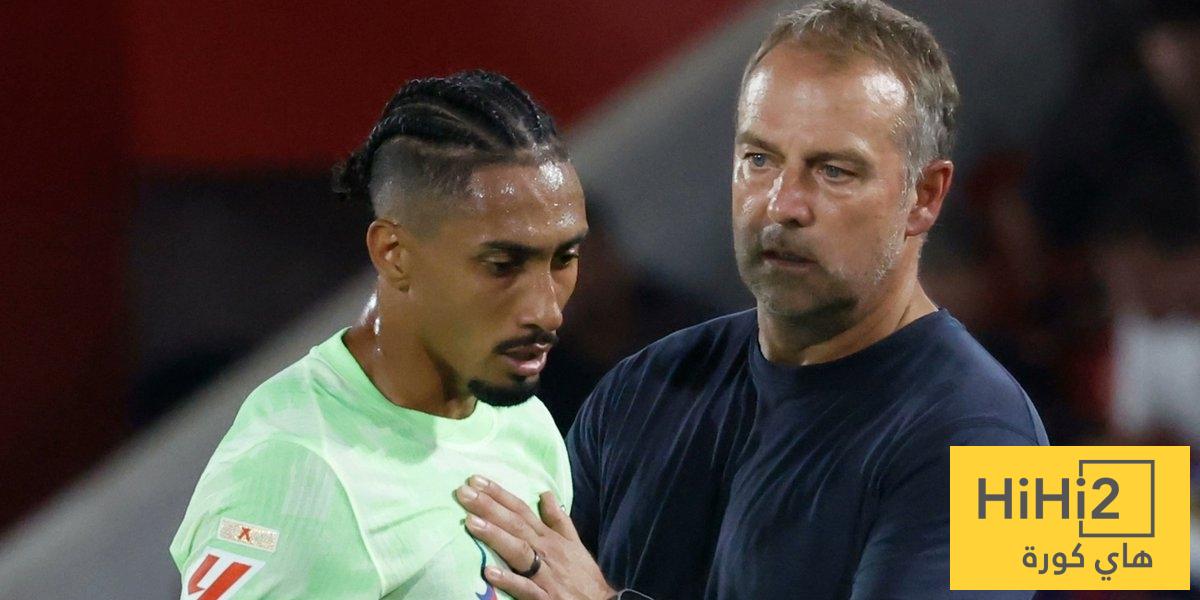 رافينيا يفشل في اختبار فليك