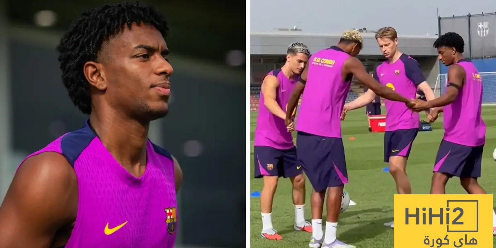 فيديو: لاعبو برشلونة يخوضون تحديًا ممتعًا