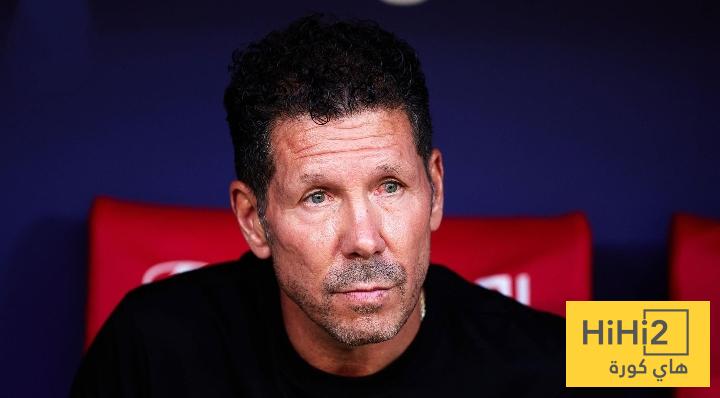 سيميوني يفعلها للمرة الأولى في تاريخه مع أتلتيكو مدريد