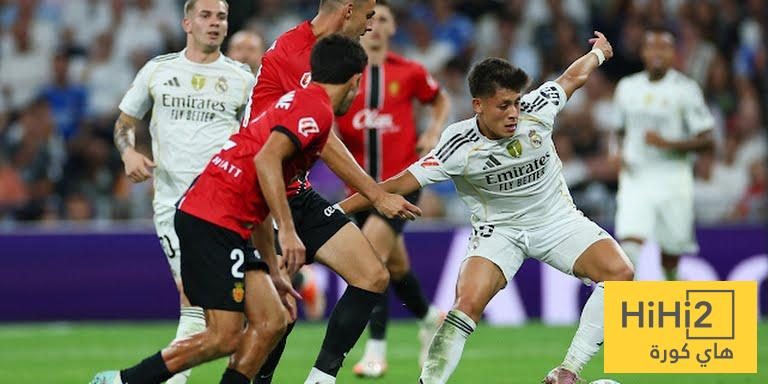 احصائيات مباراة ريال مدريد و مايوركا في الدوري الإسباني